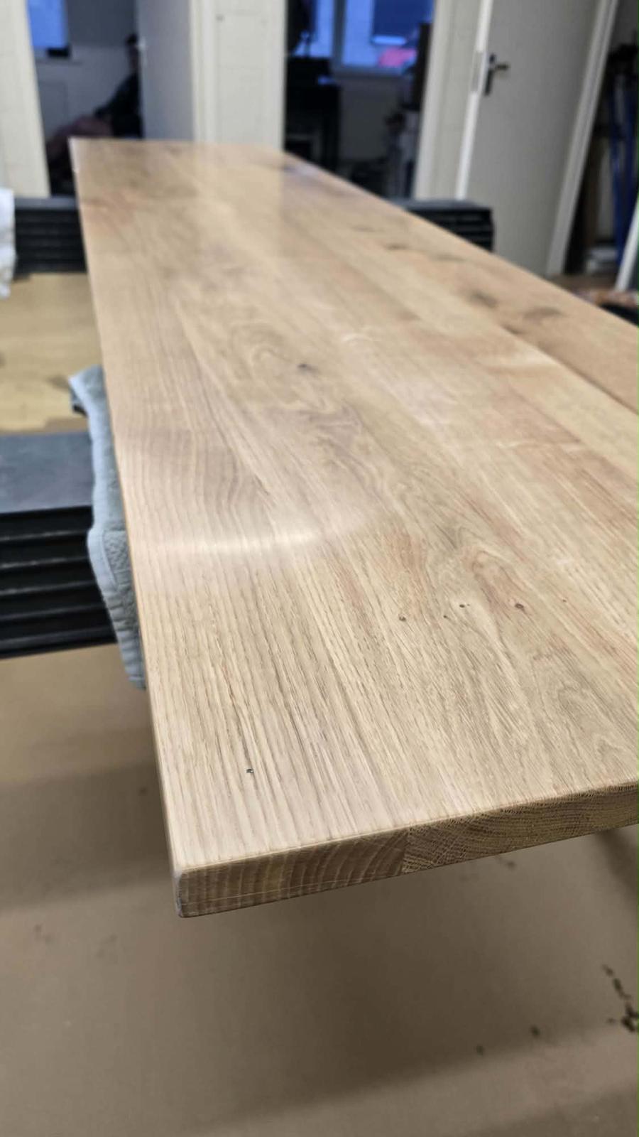 Bespoke solid wood shelving 1 — made to measure by MarJoinery